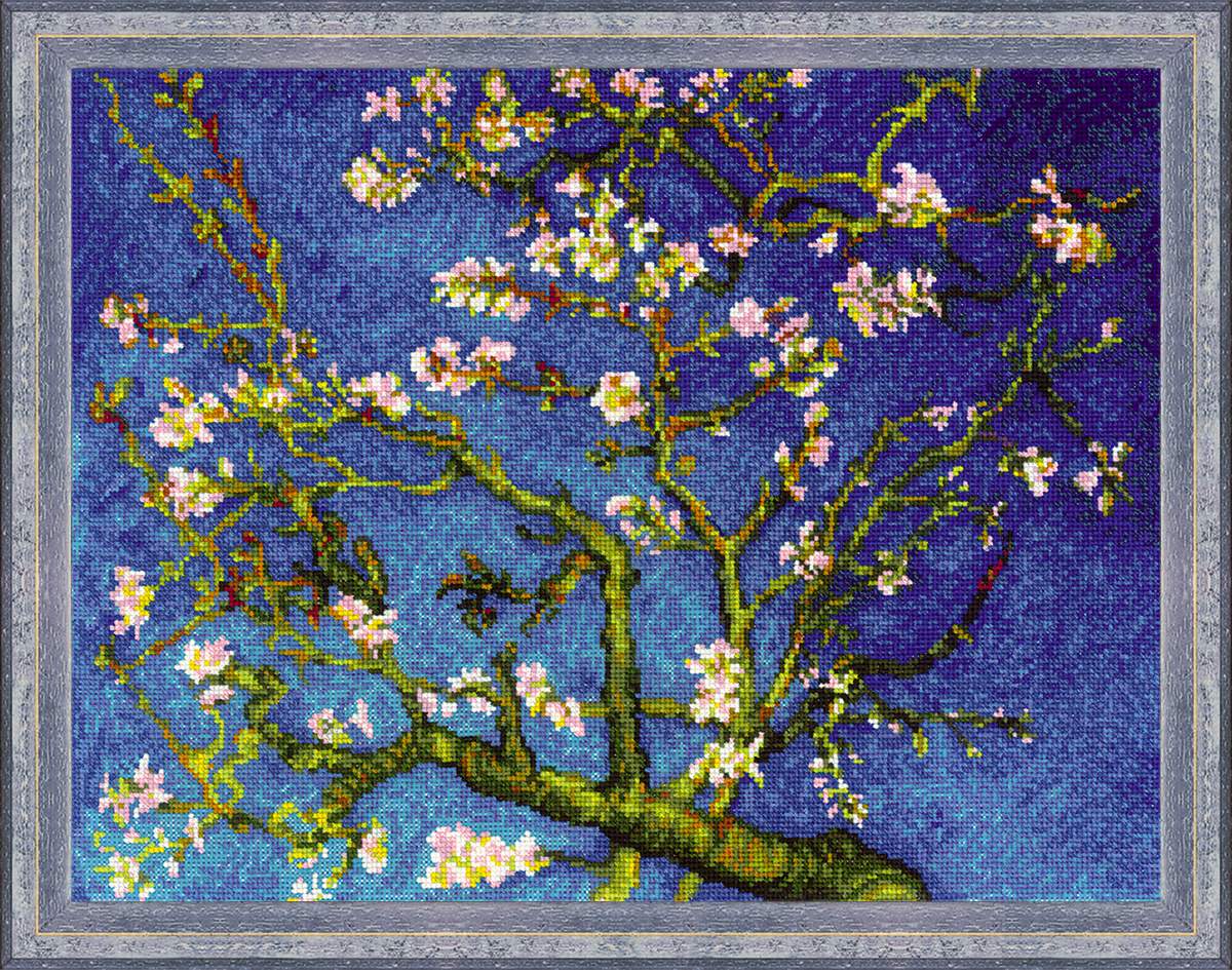 Almond Blossom d'aprs V. van Gogh's